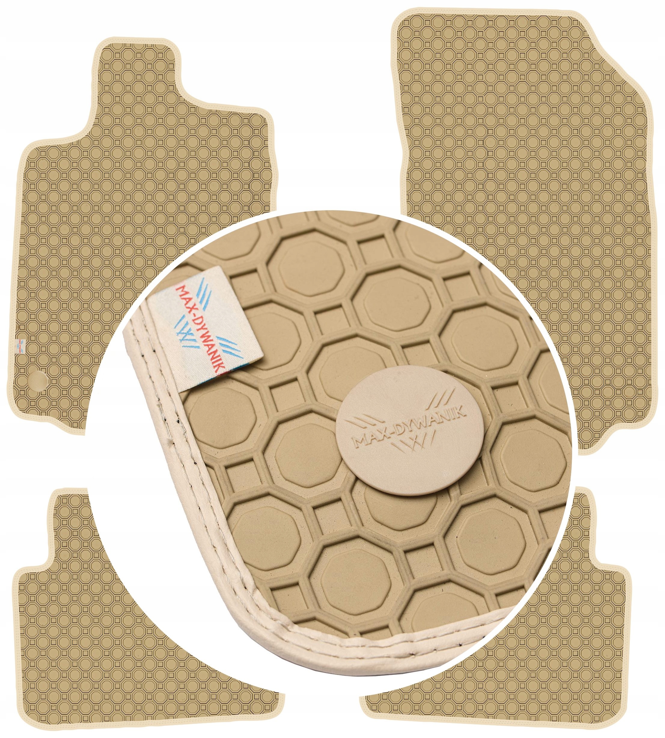 Renault Laguna II 2001-2007 Koberce Béžové