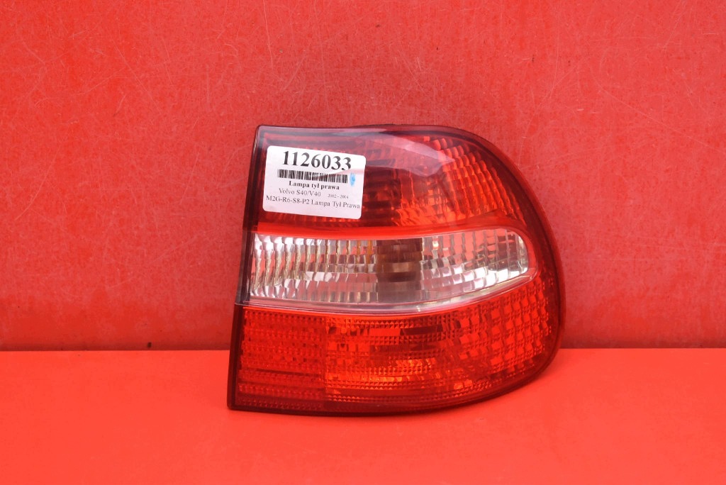 light right rear part rear VOLVO V40 1 and KOMBI 02-04