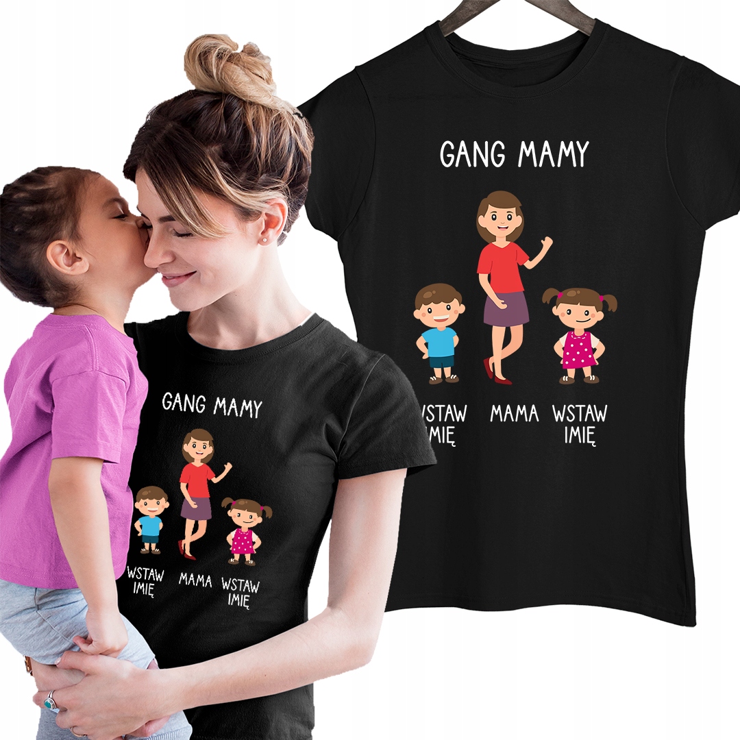 

Koszulka Gang mamy drużyna Dzień Matki