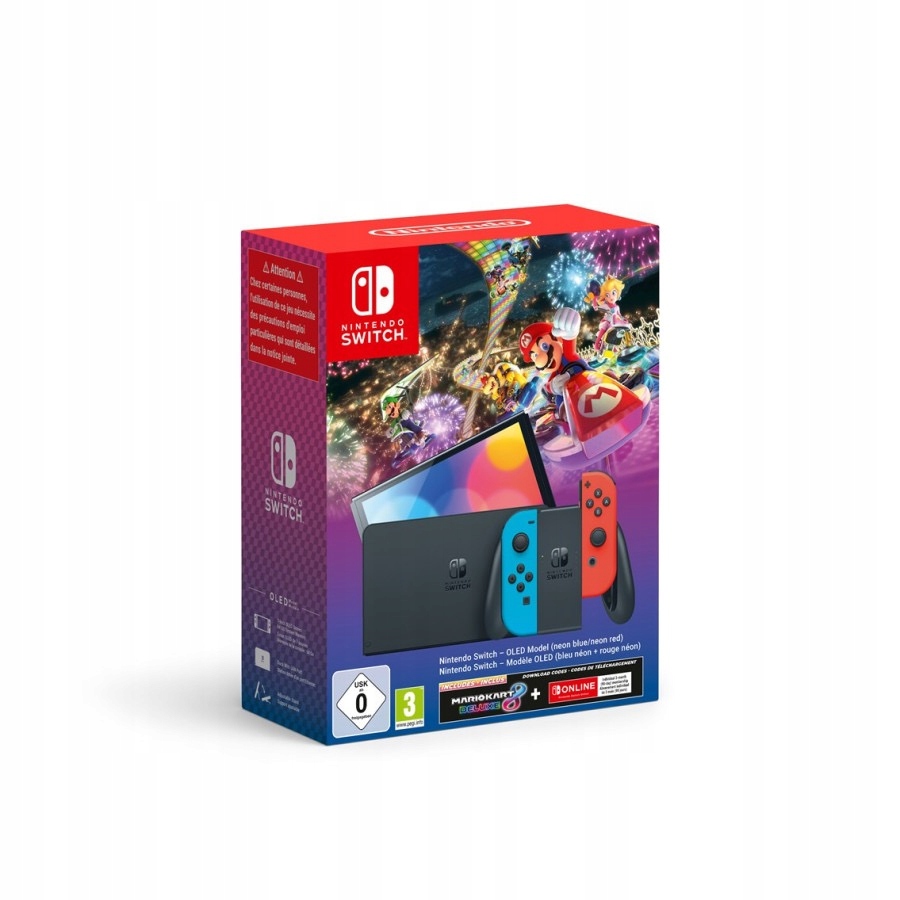 Konsola Nintendo Switch OLED wielokolorowy