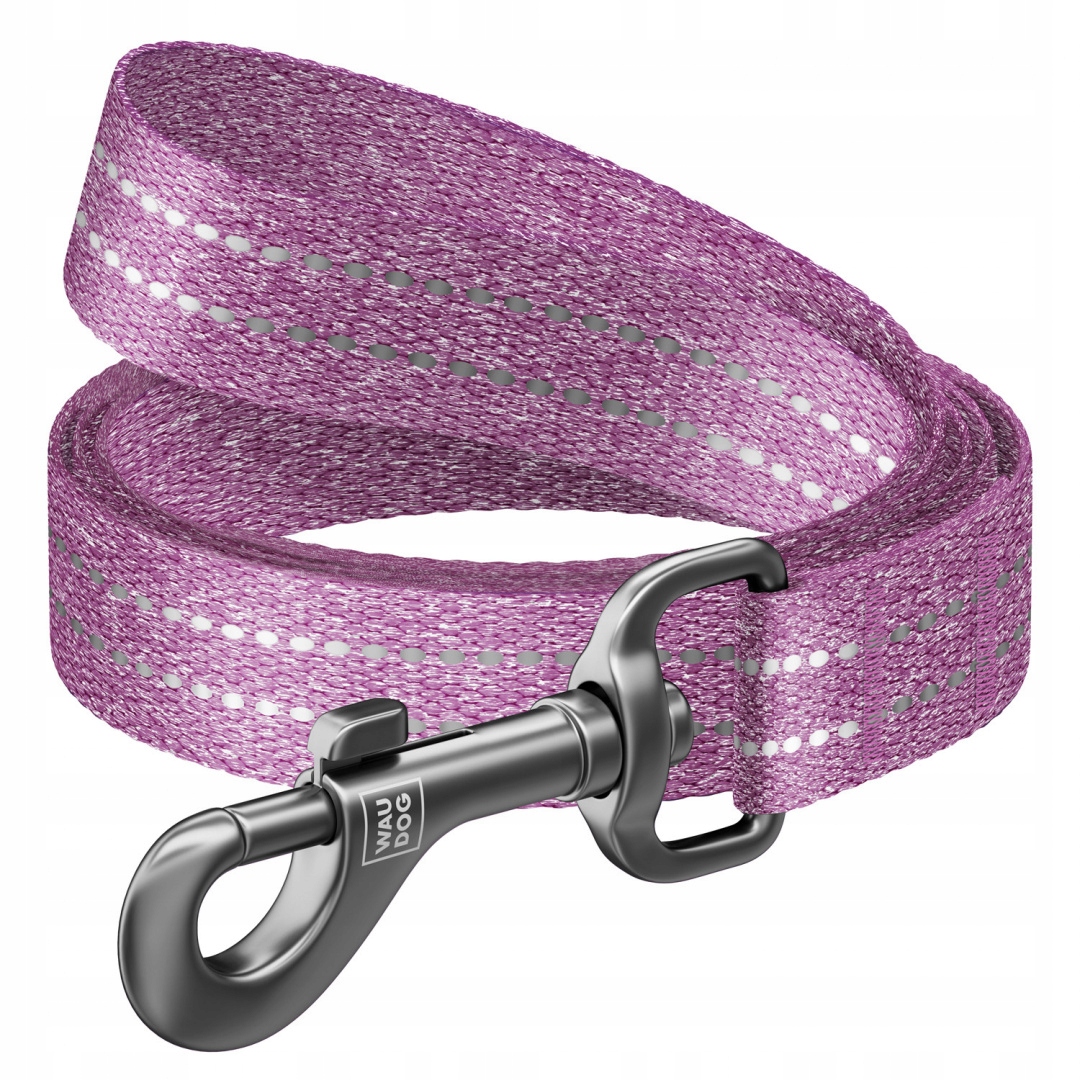 

WauDog Re-cotton Smycz dla psa 2m /2cm Fioletowa