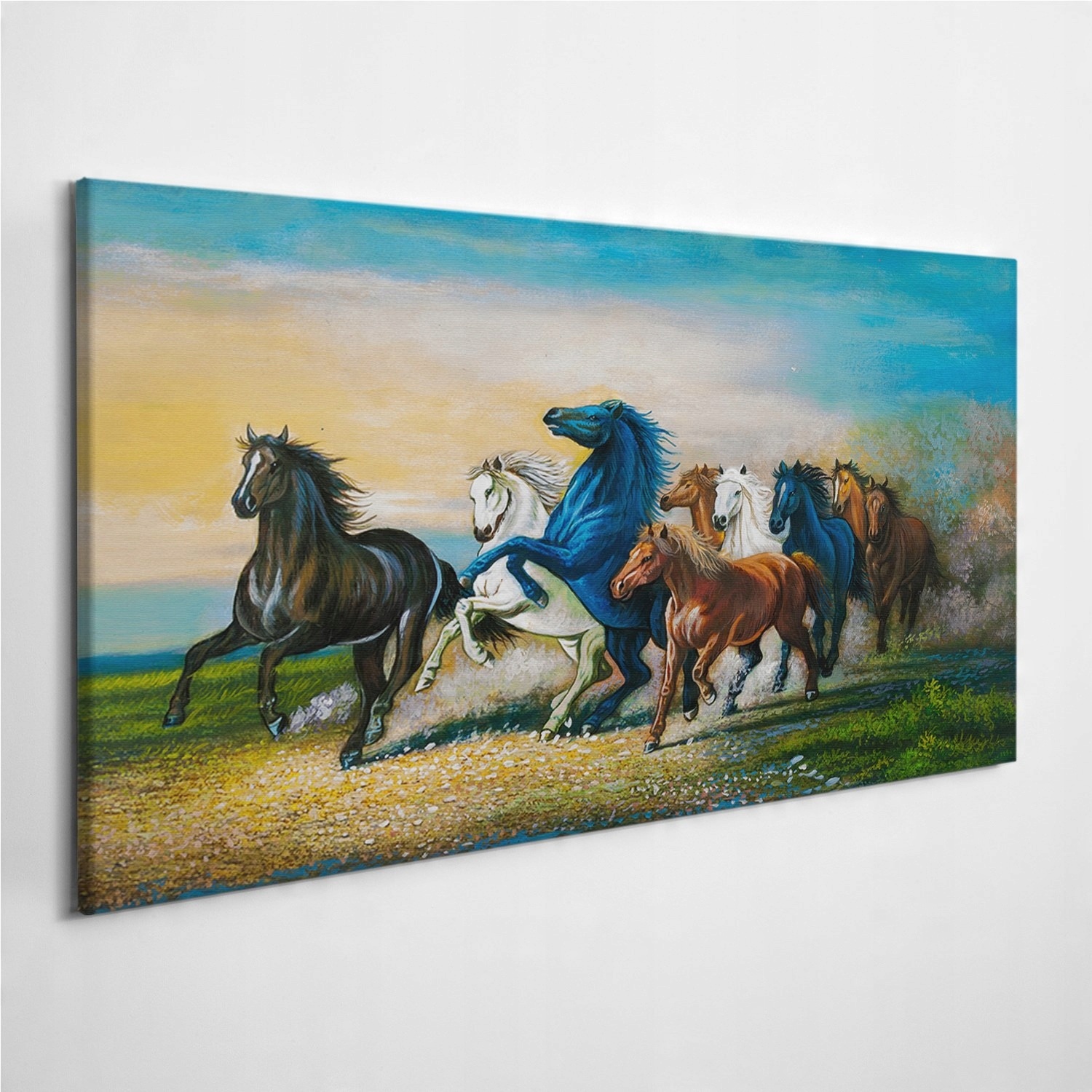 

Foto-obraz z zdjęciem Sztuka Galop Konie 100x50 cm