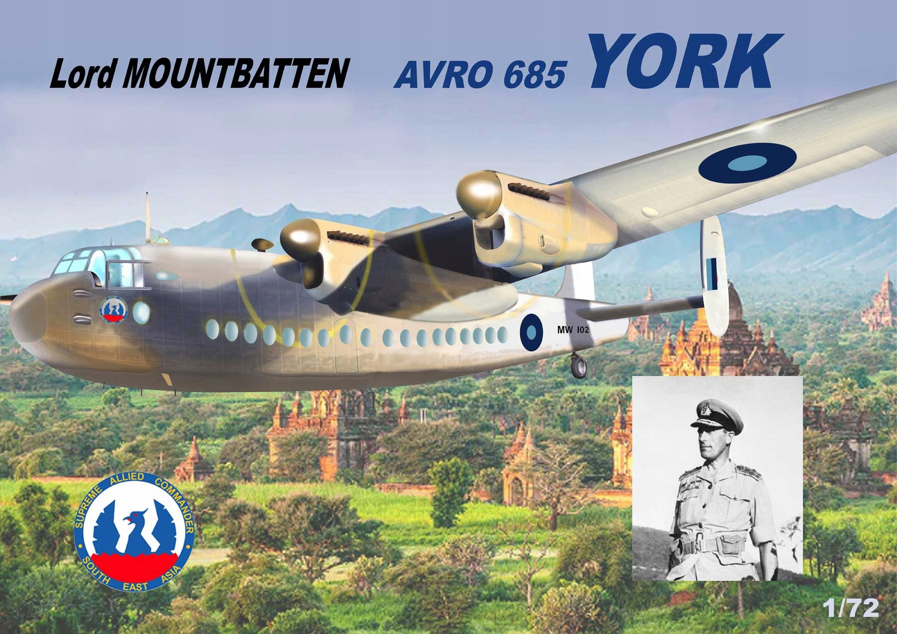 Mach2 GP109 1/72 Lord Mountbatten Avro 685 York