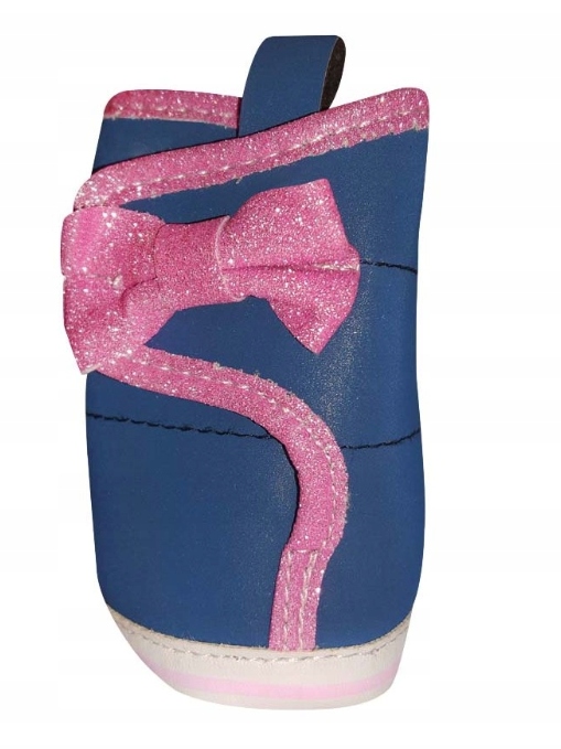 Yoclub Buciki Niechodki granatowe dla Niemowląt 0-6 R (222) Marka YOCLUB