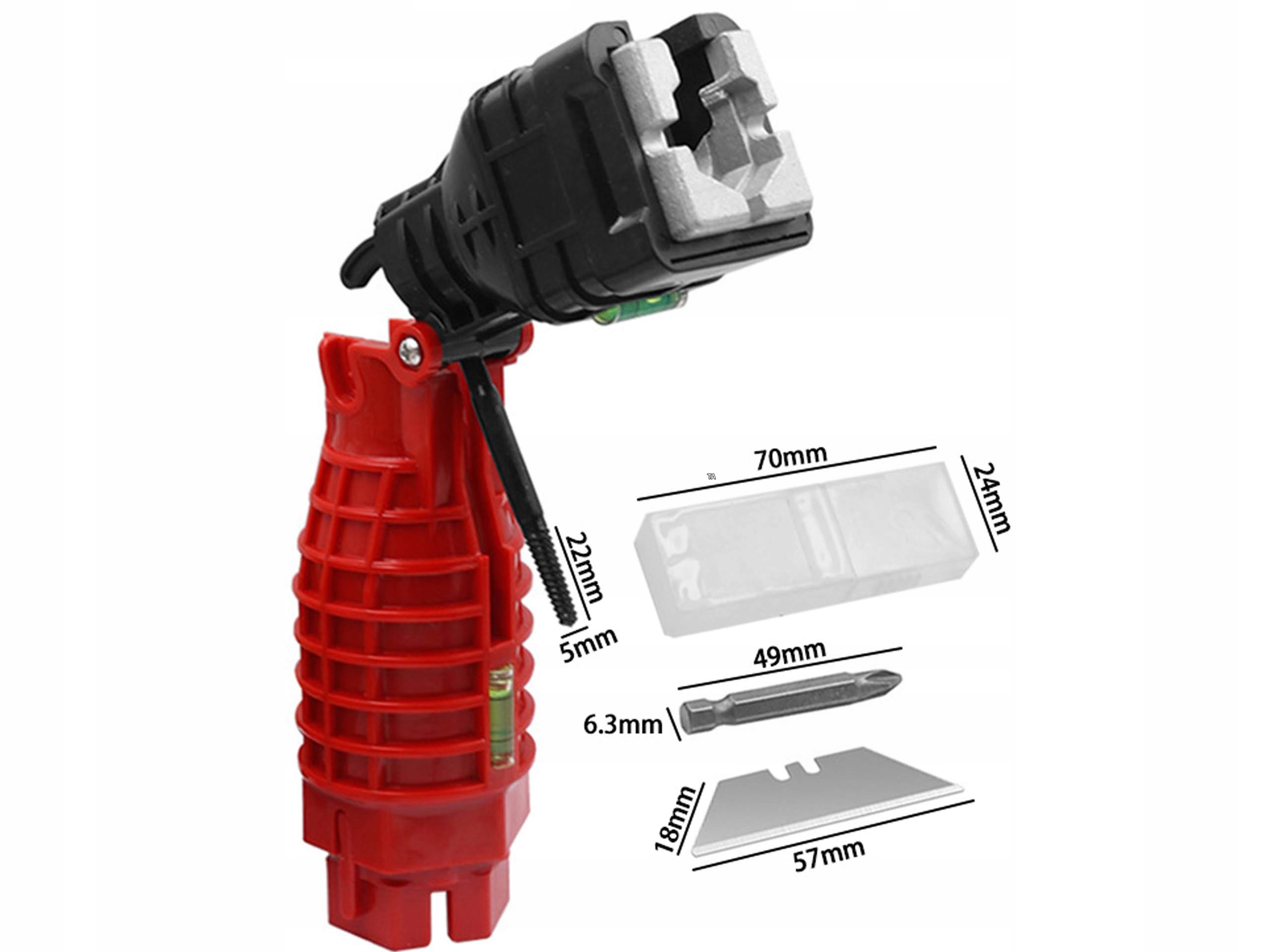 18W1 KLUCZ NASADOWY DO MONTAŻU BATERII KRANU ZLEW Waga klucza 0.3 kg