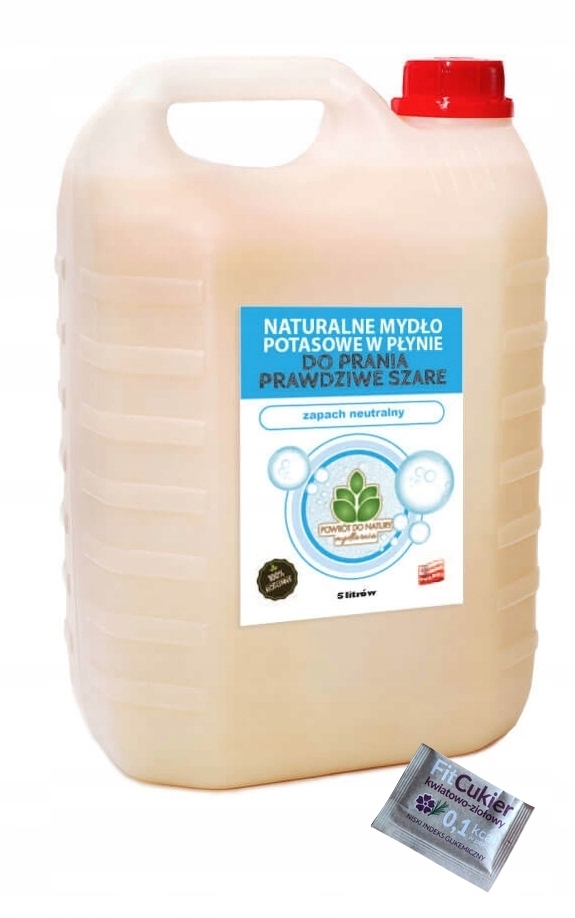 

Szare Mydło Potasowe Do Prania 5L Bezzapachowe