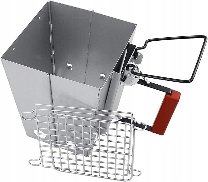 Komín Na Zapalování Uhlí Gftime Skládací pro cestovní gril s roštem