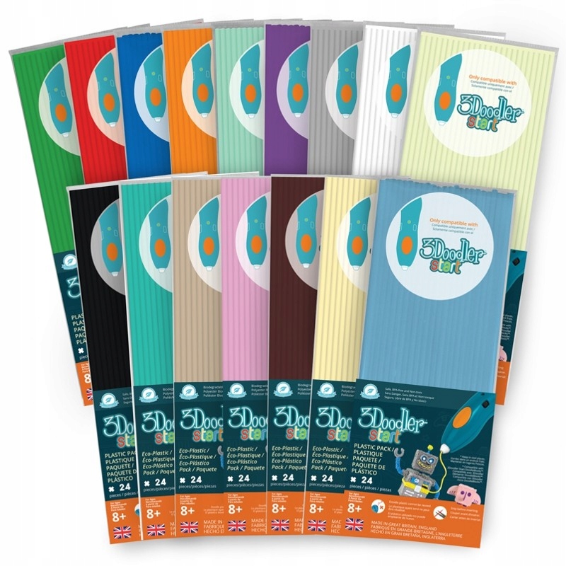 Filament Start, 2.5mm, 24 sztuki,Coco Brown,ECO-11 Producent Wobble works