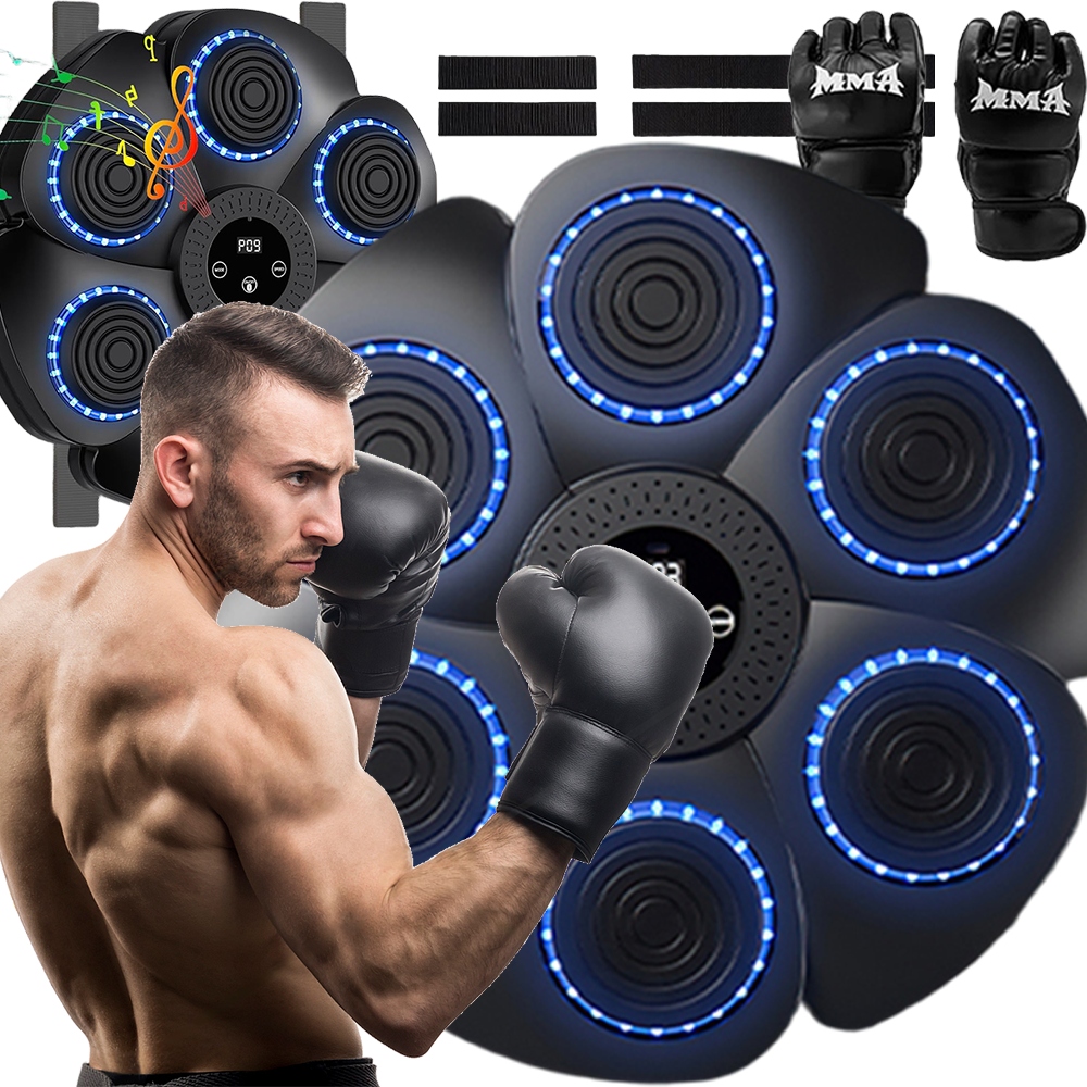 Music Boxing Machine Muzyczna Maszyna Do Boksu Ściana Bokserska Z Rękawice