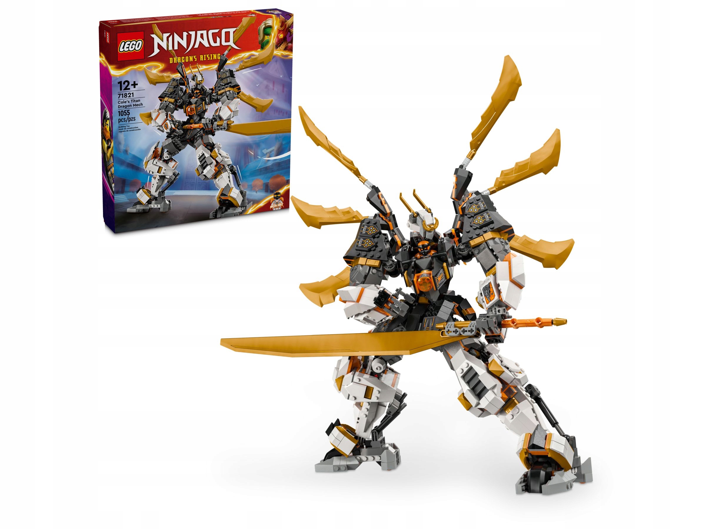 71821 Lego Ninjago Tytanowy smok-mech Cole'a