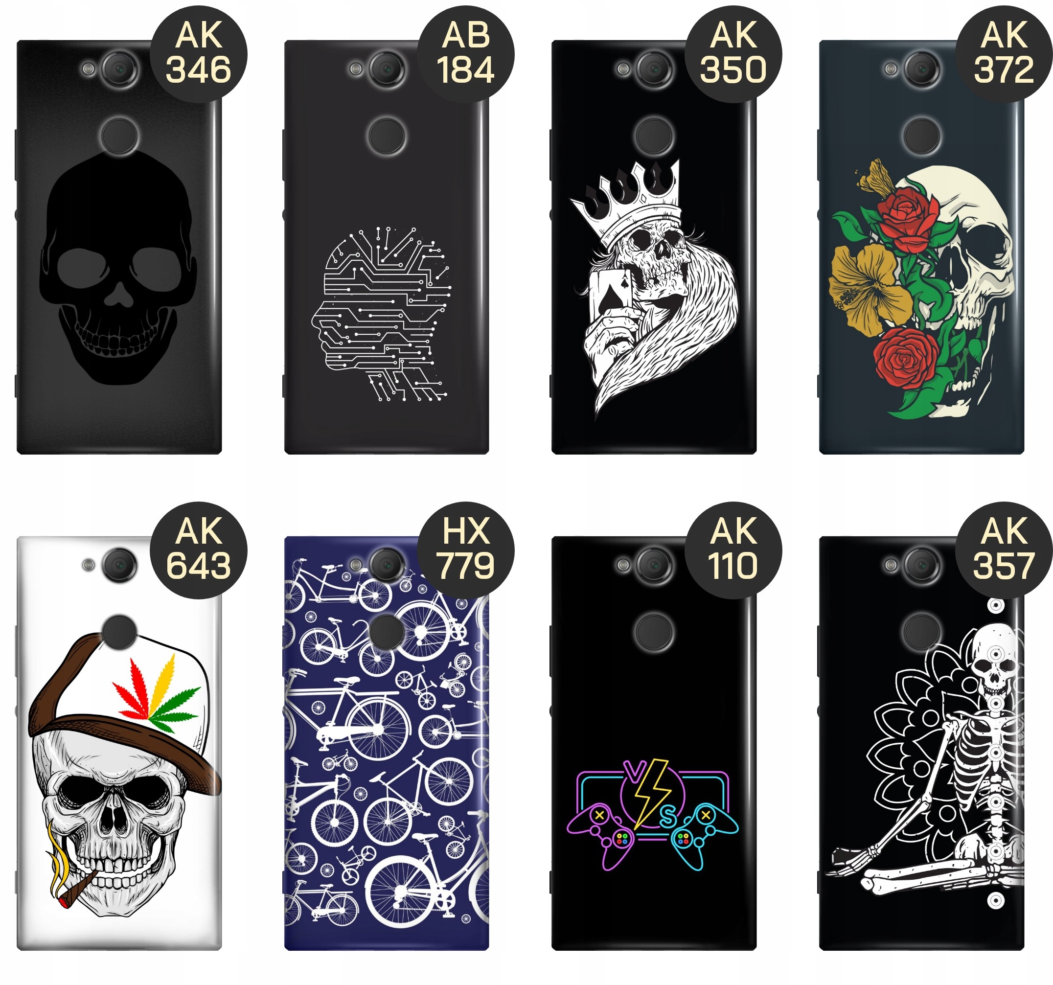 ETUI DO SONY XPERIA XA2 WZORY DLA CHŁOPAKA OBUDOWA POKROWIEC CASE Motyw przewodni pojazdy