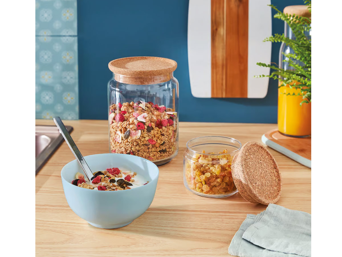 Salaterka Diwali Paradise Blue 14,5 cm 750 ml niebieska LUMINARC Średnica 14 cm