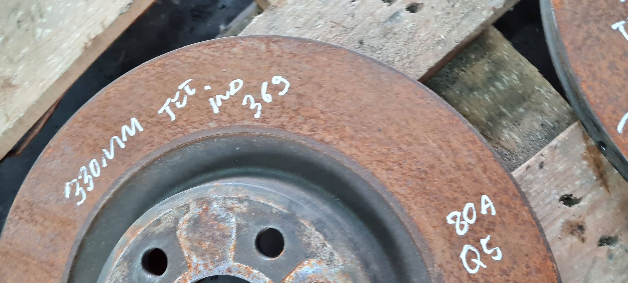 Q5 80A caliper calipers discs running board brake rear part 330MM A4 B9 8W A5