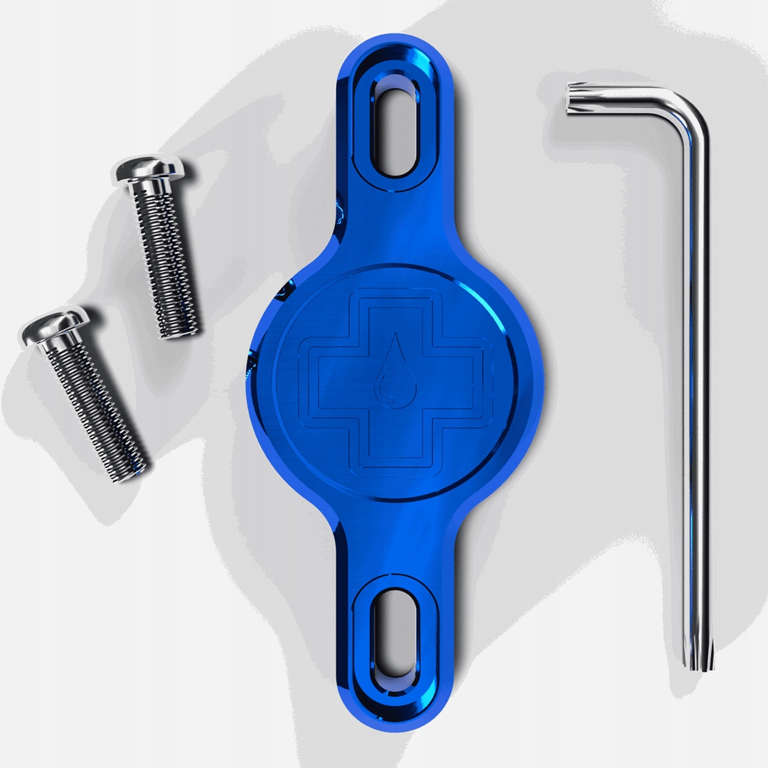 Muc-off Držák Pro Sledovací Zařízení Airtag Secure Tag Holder Blue V2