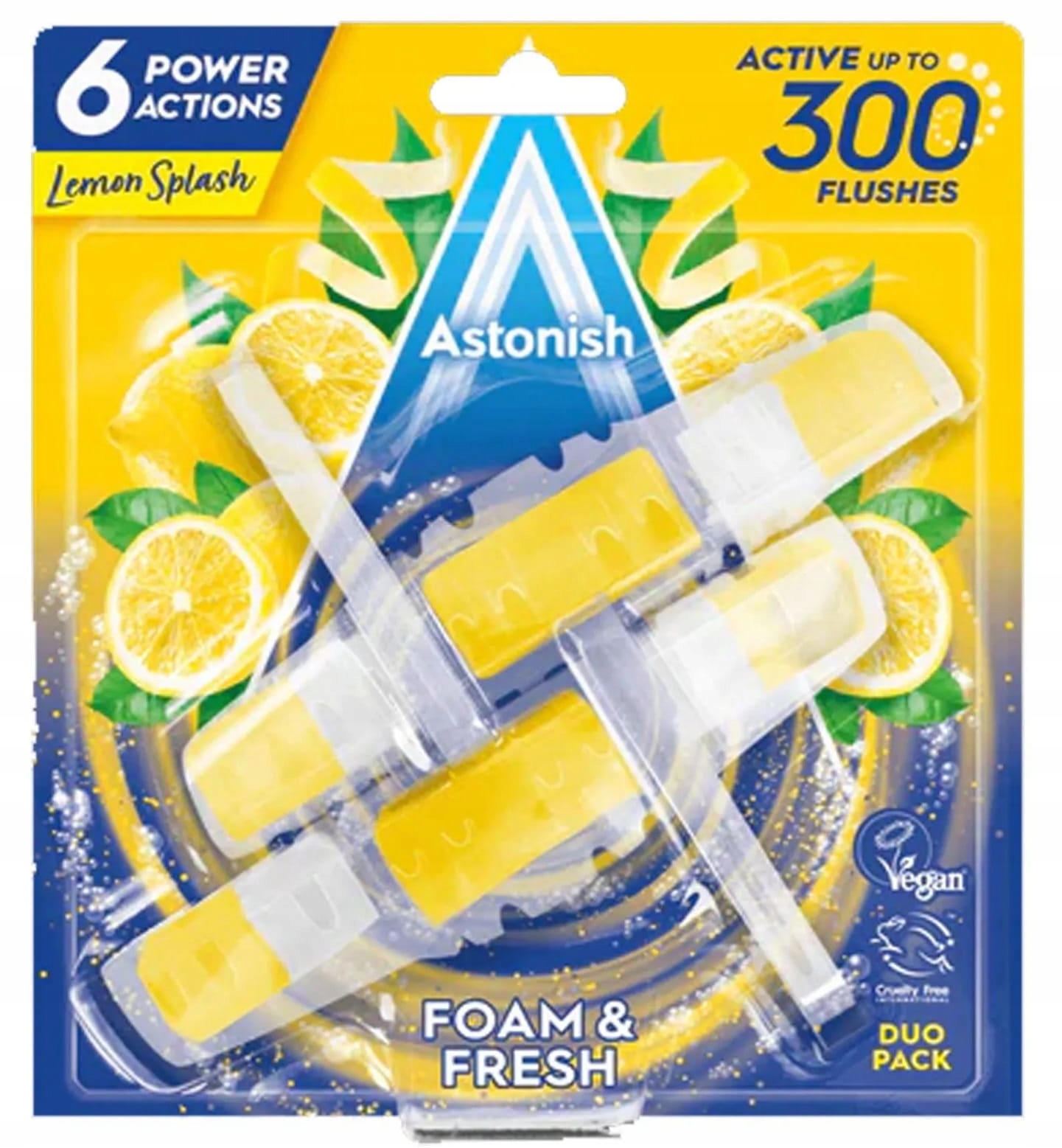 

Astonish Foam Fresh Lemon Zawieszka Wc 2x40g