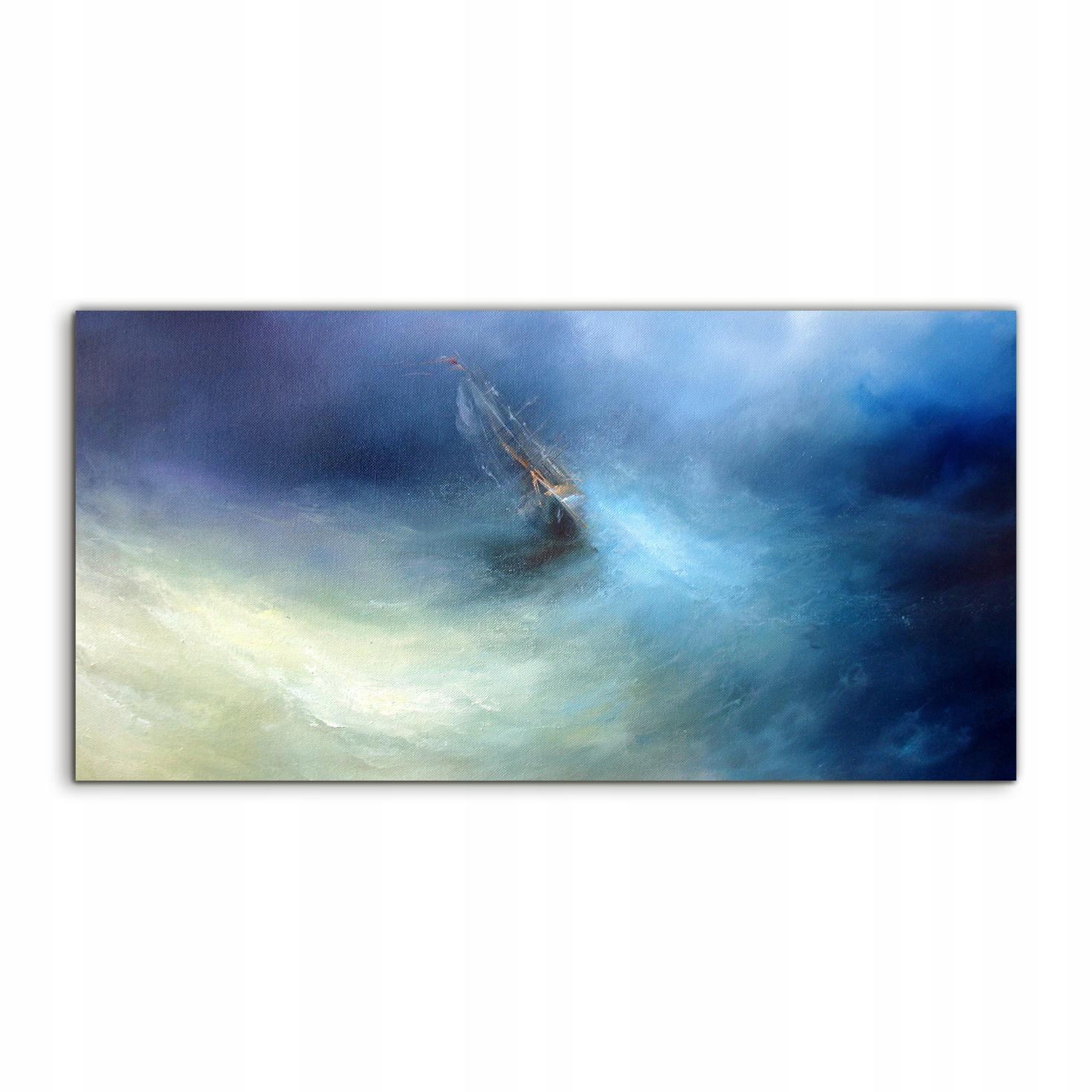 Obraz 100x50 cm moderný More Búrka Krajina