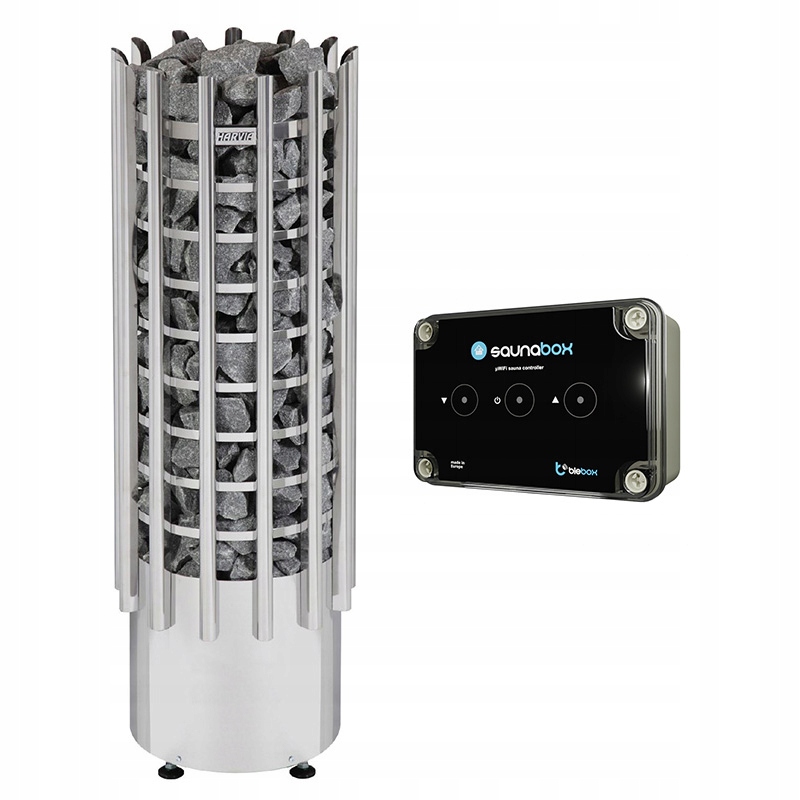 Sada saunových pecí Harvia Glow TRT70E 7 kW ovládač SaunaBox