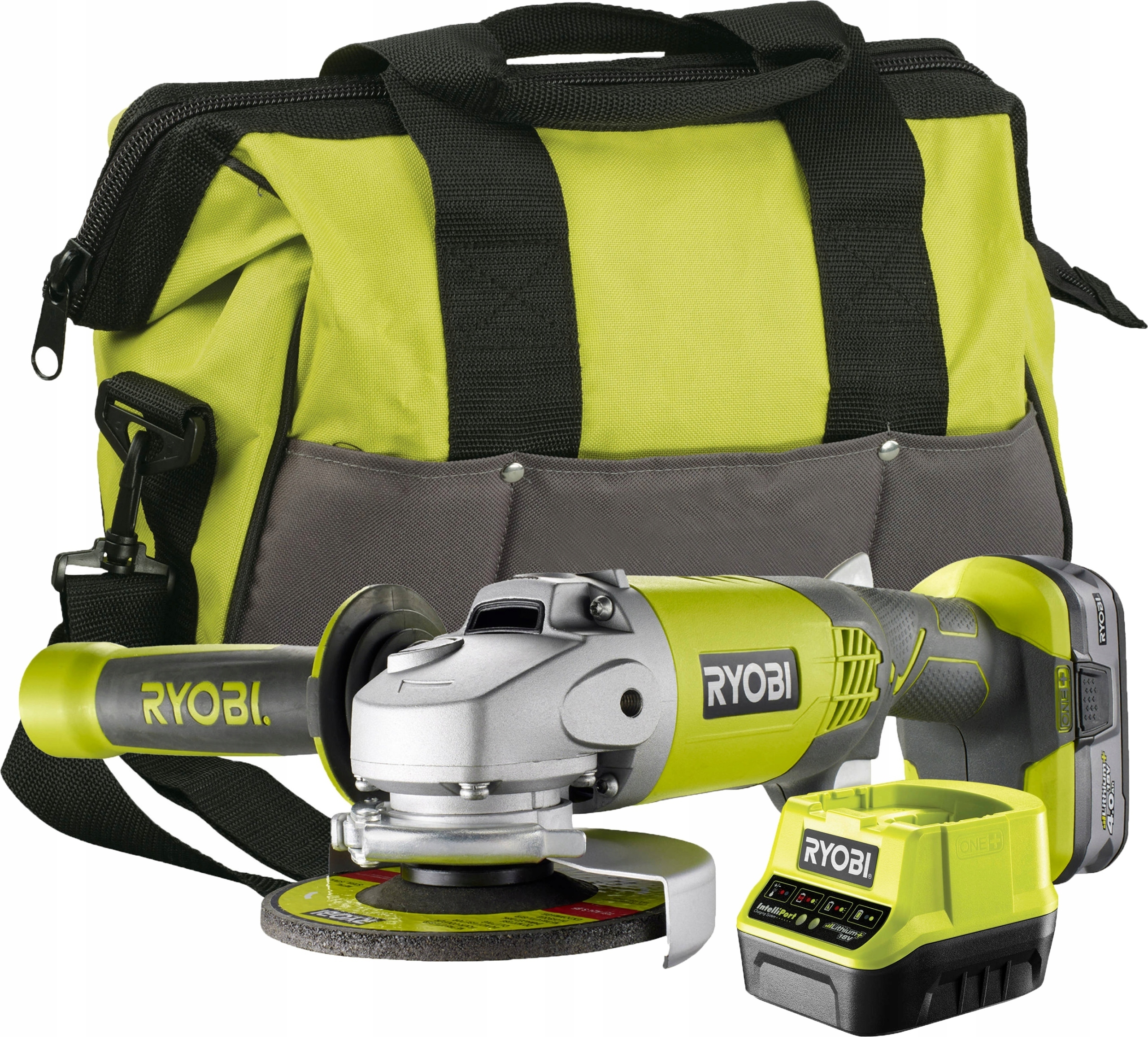 

Ryobi Szlifierka Kątowa akumulatorowa R18AG-140S