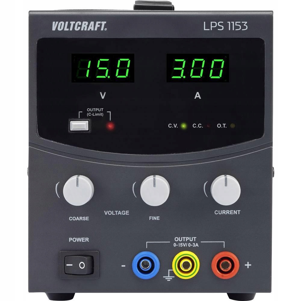 Zasilacz laboratoryjny Voltcraft LPS1153