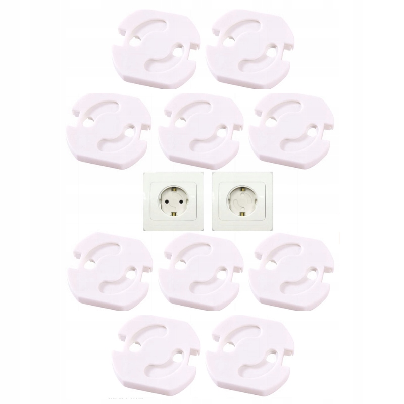 10x ROTACYJNE ZABEZPIECZENIA DO GNIAZDEK KONTAKTÓW BLOKADY GNIAZD