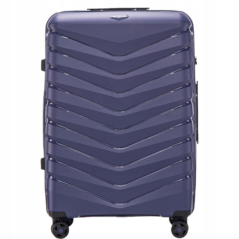 Walizka Średnia Wings Polipropylen Phoenix 24" 63L Blue