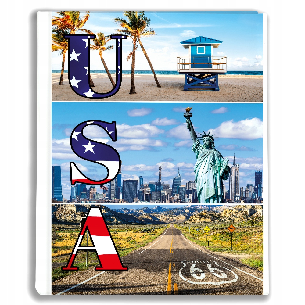 Fotoalbum, letníí, Usa, 10x15 na 200 fotografiíí (739)