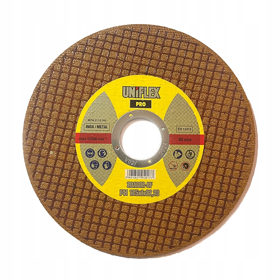 Tarcza do cięcia metalu Uniflex 125x1.0mm (50szt) Marka Uniflex