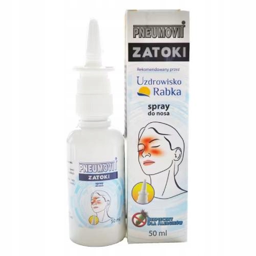 Pneumovit Zatoki Spray do nawilżenia nosa, 50 ml