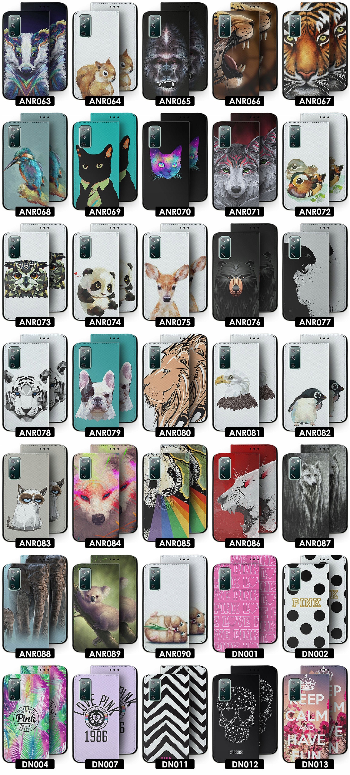 ETUI PREMIUM DO SAMSUNG GALAXY S20 FE WZORY JAKOŚĆ Kolor wielokolorowy