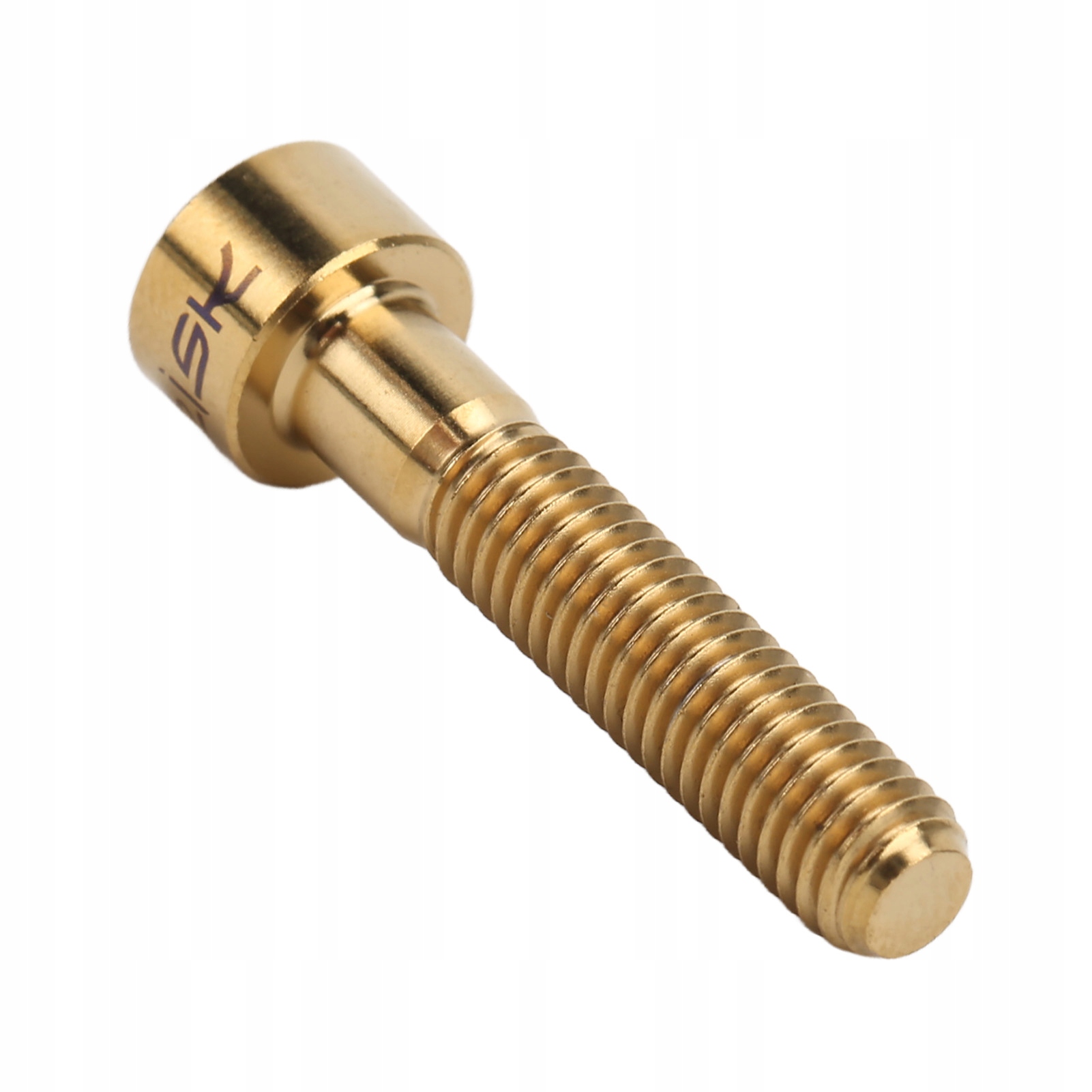Śruby do kierownicy rowerowej z tytanu M6x30 mm zota