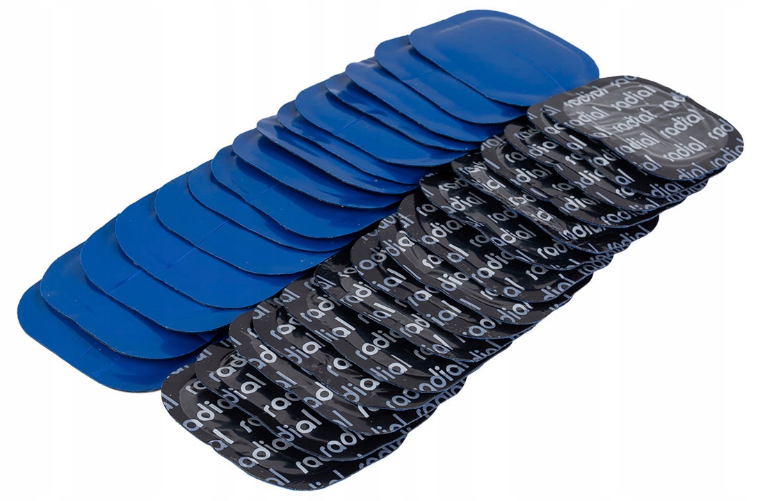 Łatki do Naprawy Opon Radialne 54 mm REDATS 30 szt Waga produktu z opakowaniem jednostkowym 0.15 kg