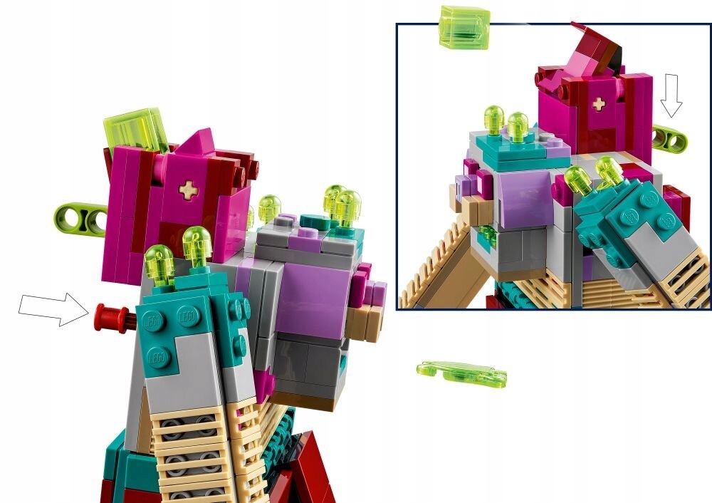 LEGO 21257 Minecraft Starcie z Dewastatorem Numer produktu 21257