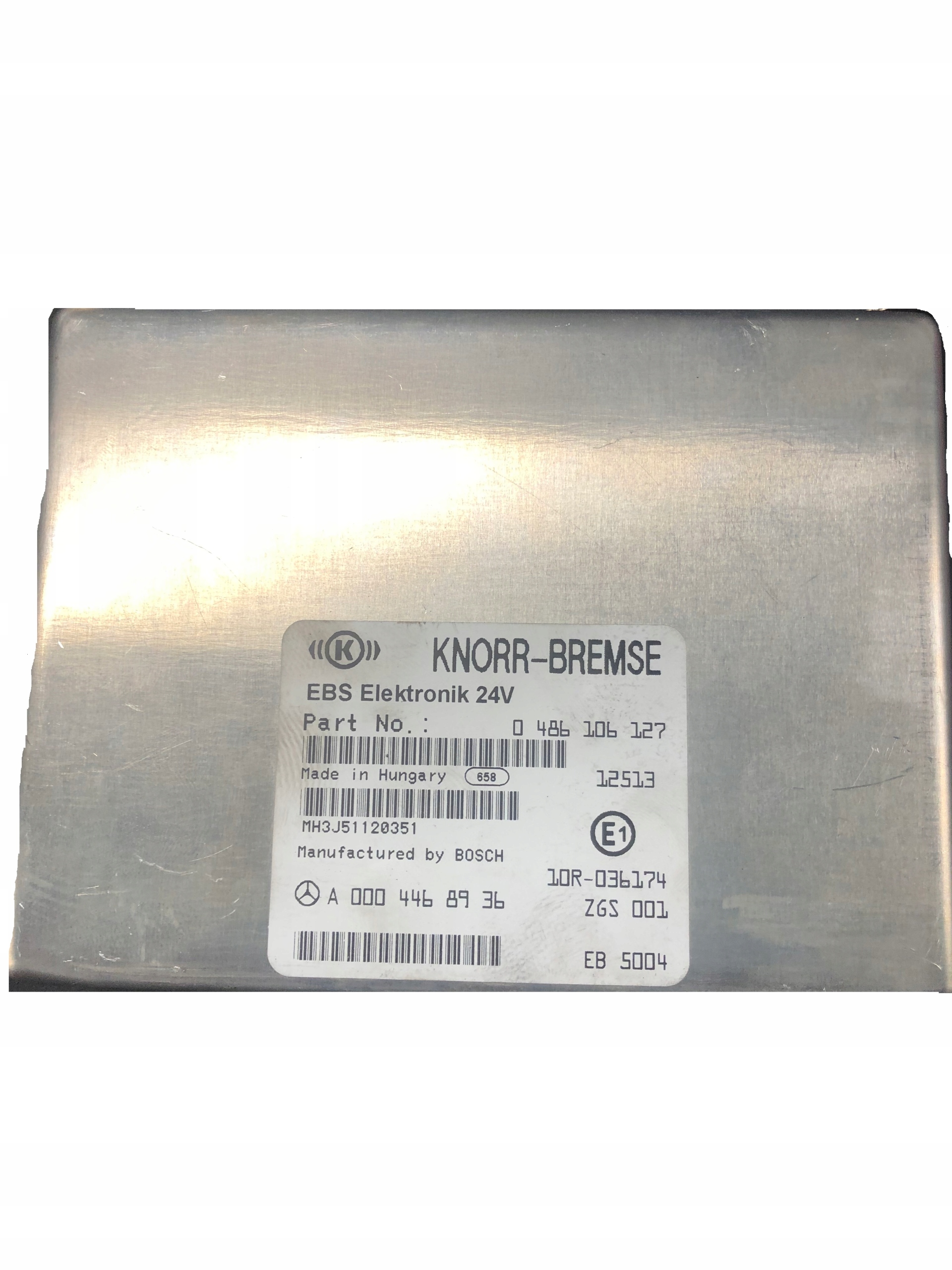 000 446 - Драйвер компьютер EBS MERCEDES ACTROS 0486106127