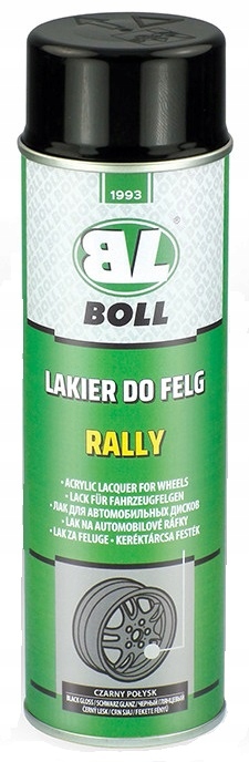 

Boll Lakier Do Felg Czarny Połysk Rally 500ML