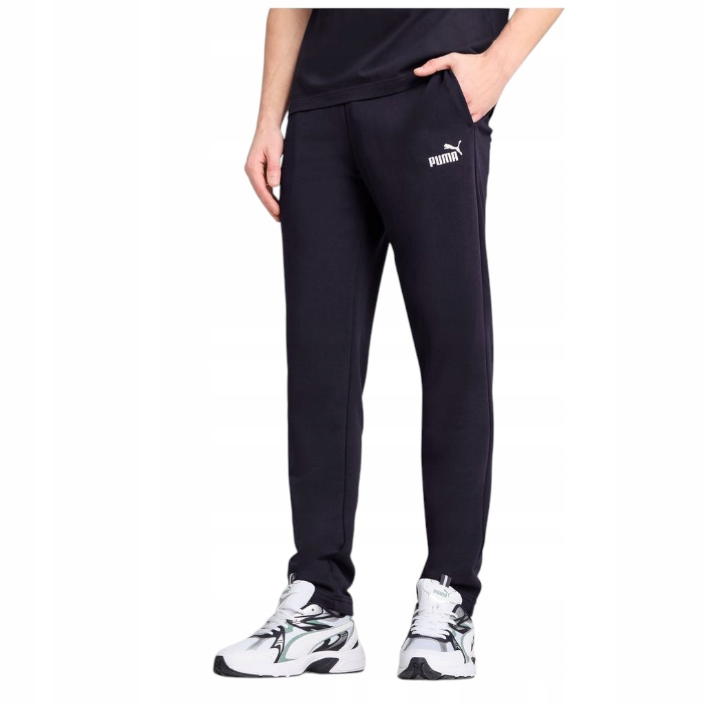 Puma Pánské Tepláky Ess No. 1 Logo Sweatpants, Tmavě Modré vel. L