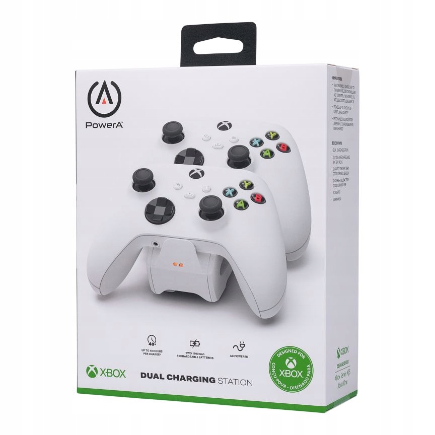 

Ładowarka do padów Xbox Series I One Biała PowerA