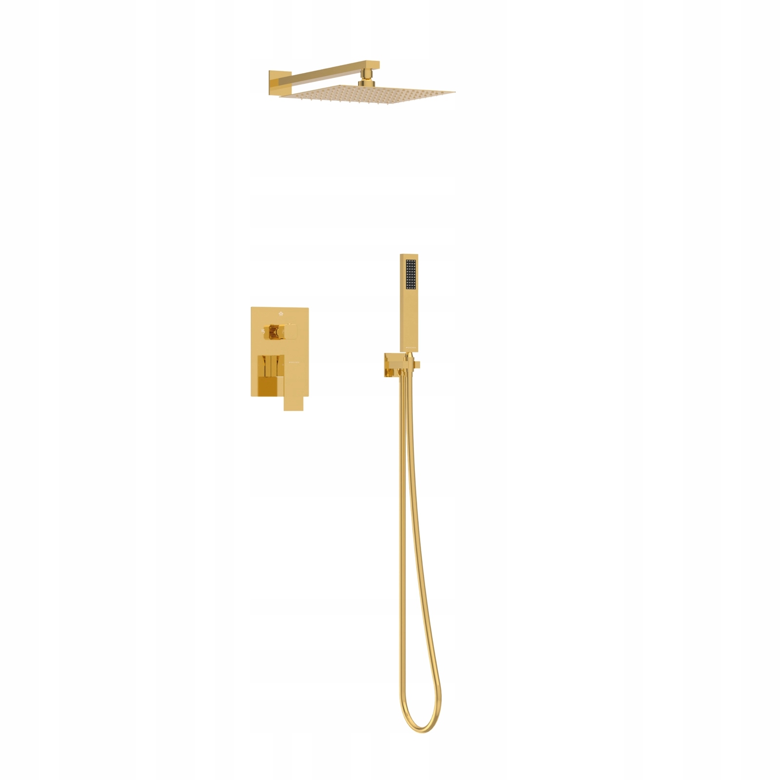 Balneo Sprchová batéria Cascade sada 3 Shiny Gold, H0301030607.