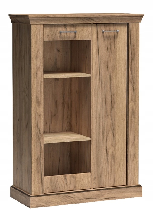 Komoda wysoka barek witryna do gabinetu ANTICA A12