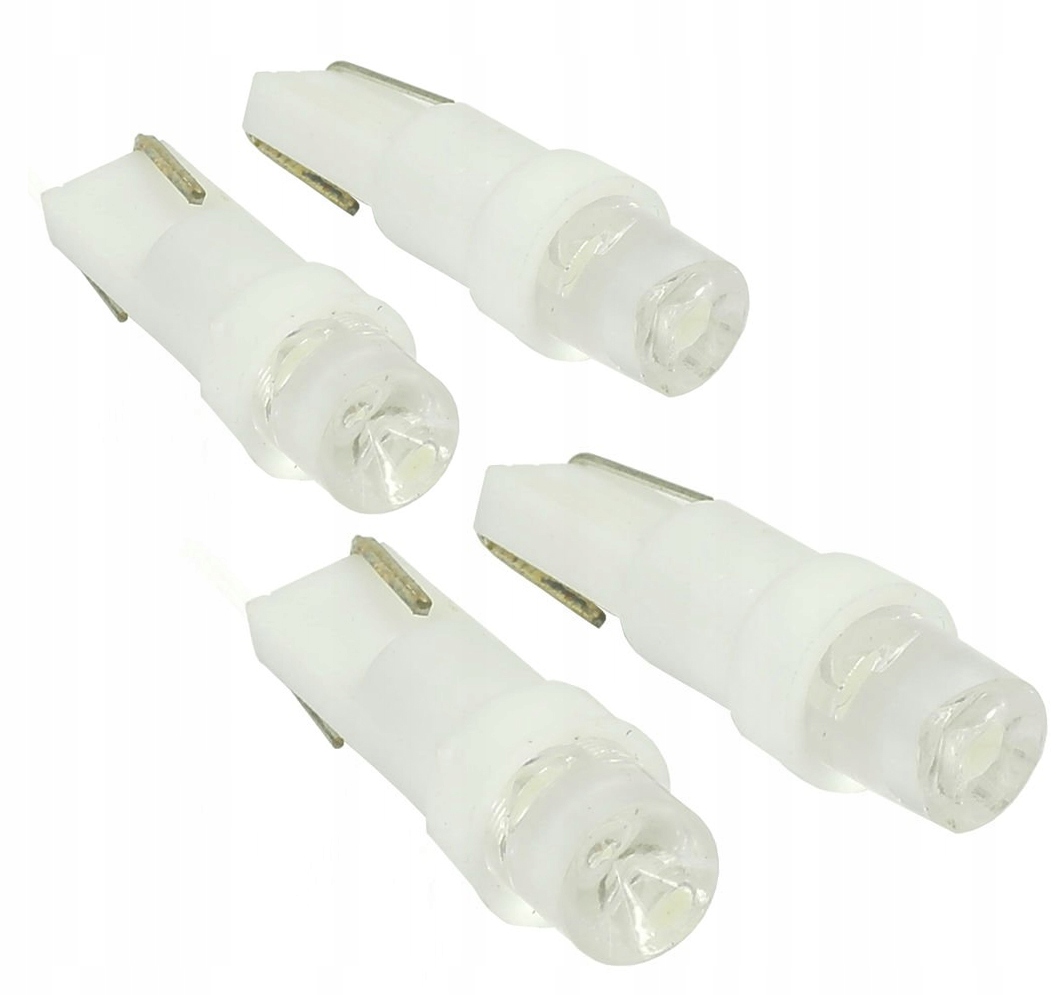 

4x Żarówka Led T5 W1,2W Licznik Zegary Biały Zimny