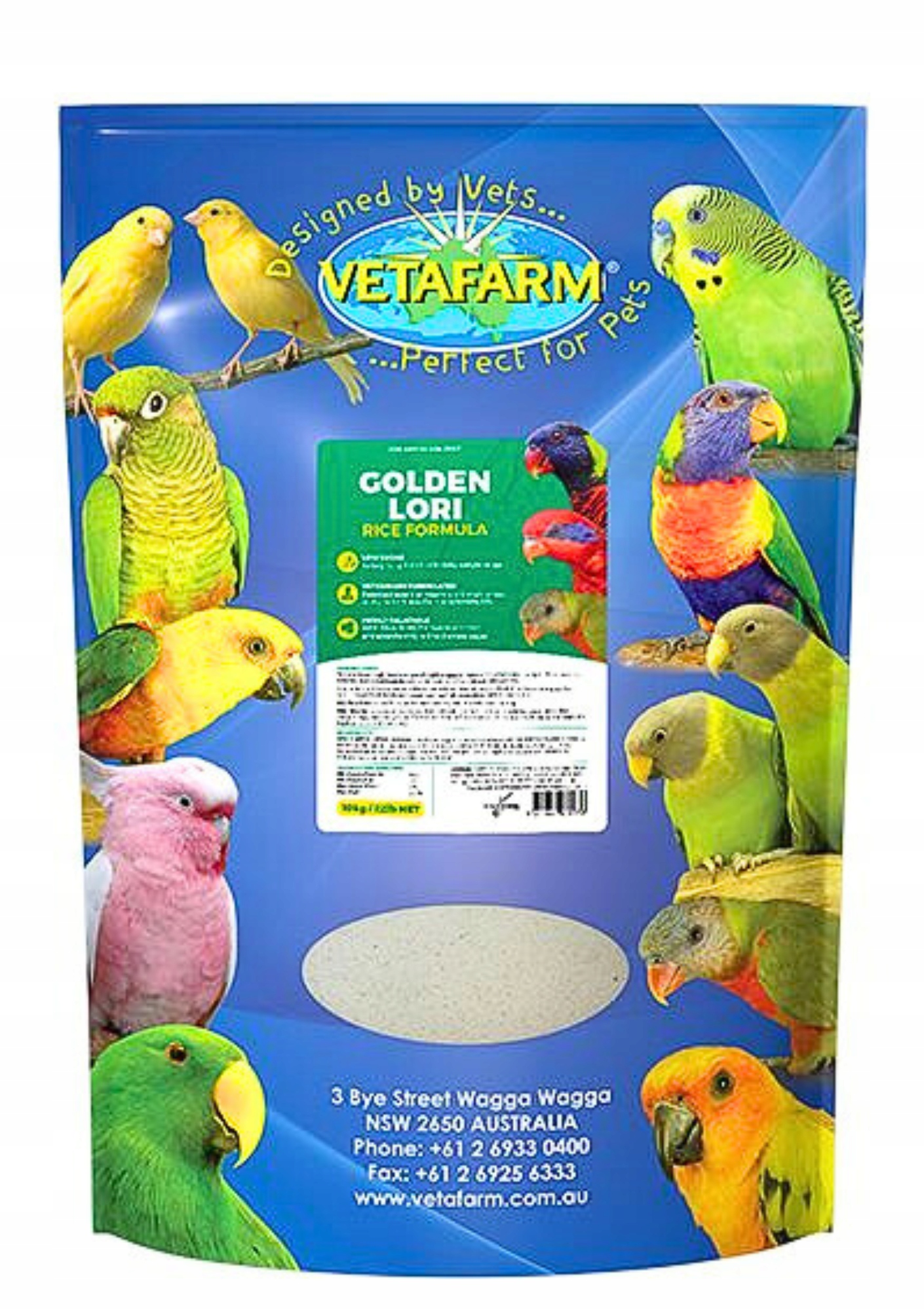 Levně Směs pro papoušky Parrot Planet 0,45 kg