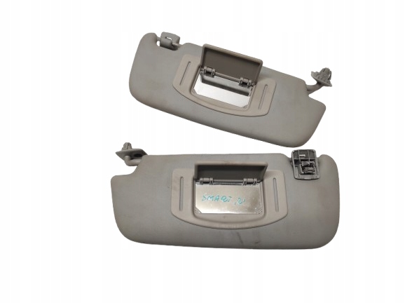 SMART FORFOUR 04- DASZKI OSŁONY PRZECIWSŁONECZNE