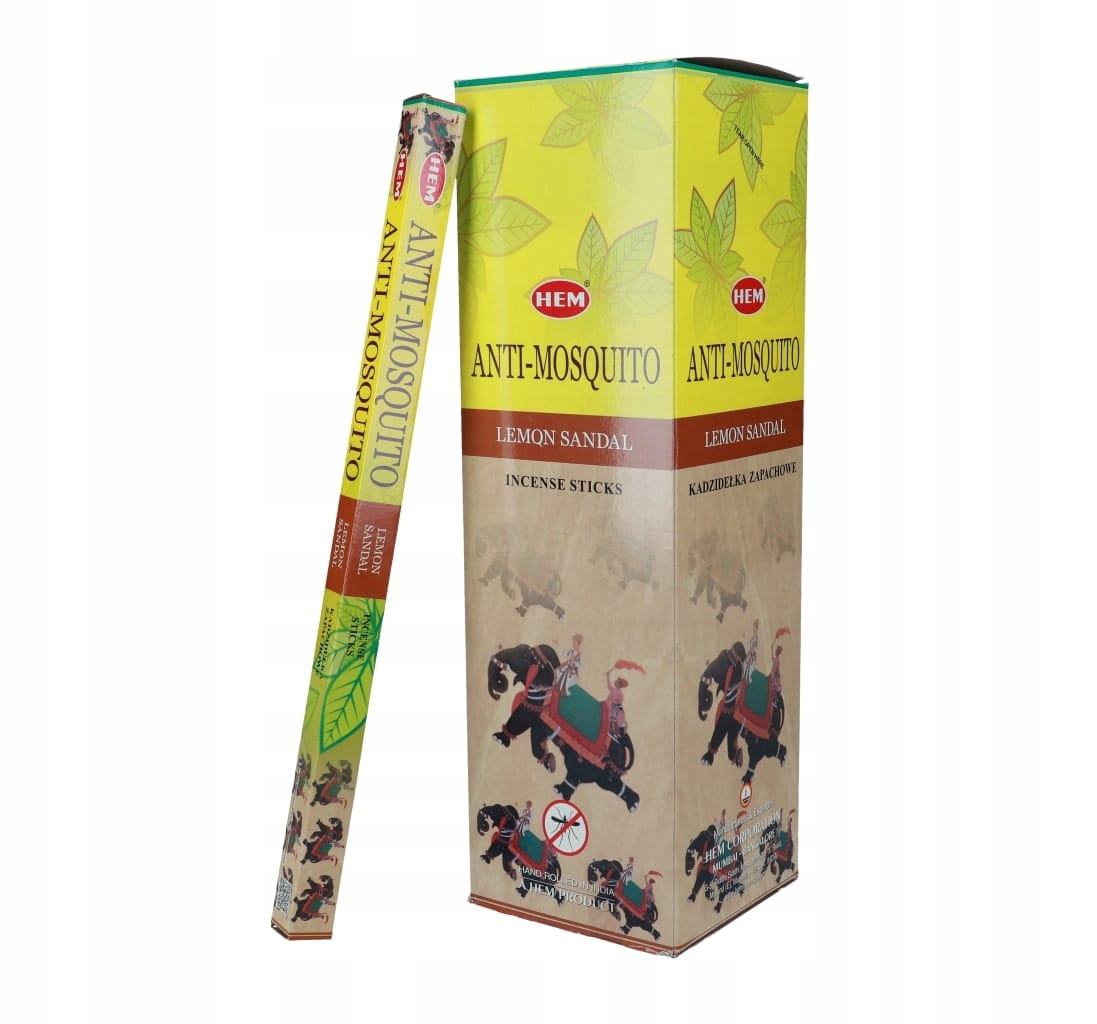 Kadzidełka HEM Przeciw Komarom Cytryna-Sandal 200sz
