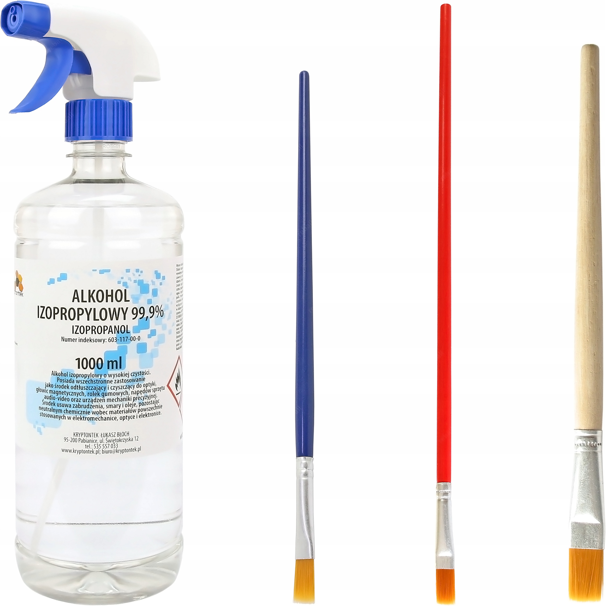 ZESTAW PĘDZZELKÓW ESD DO FLUXÓW MIĘKKIE WŁOSIE IPA