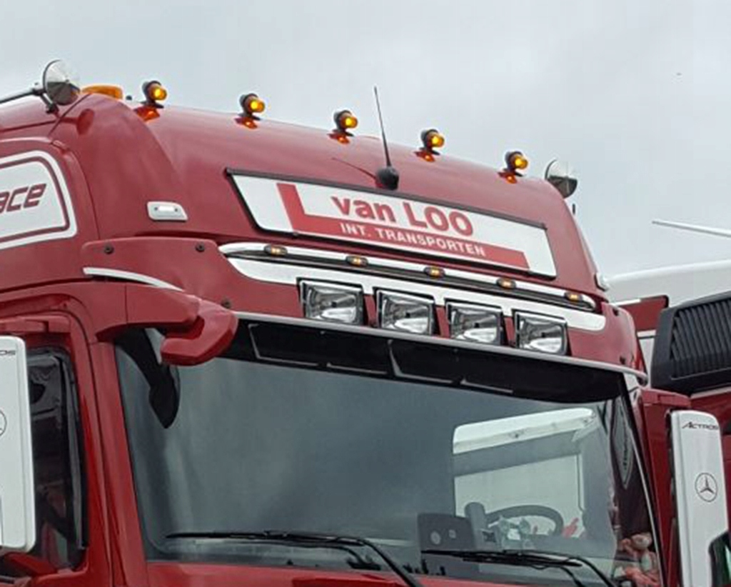 Orurowanie na blęde Mercedes Actros Gigaspace