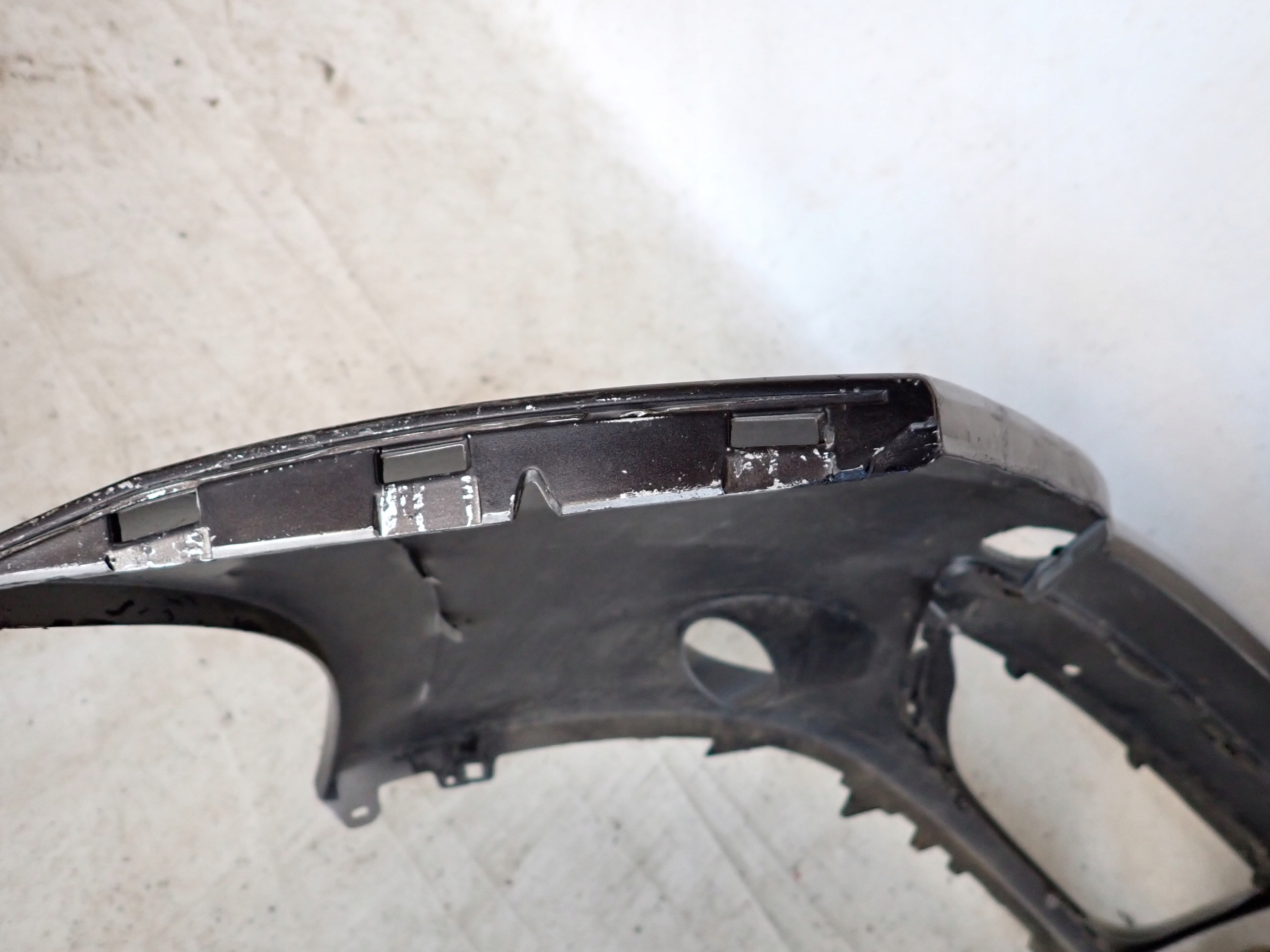 RENAULT SCENIC III 09- bumper front front KROTKI washers