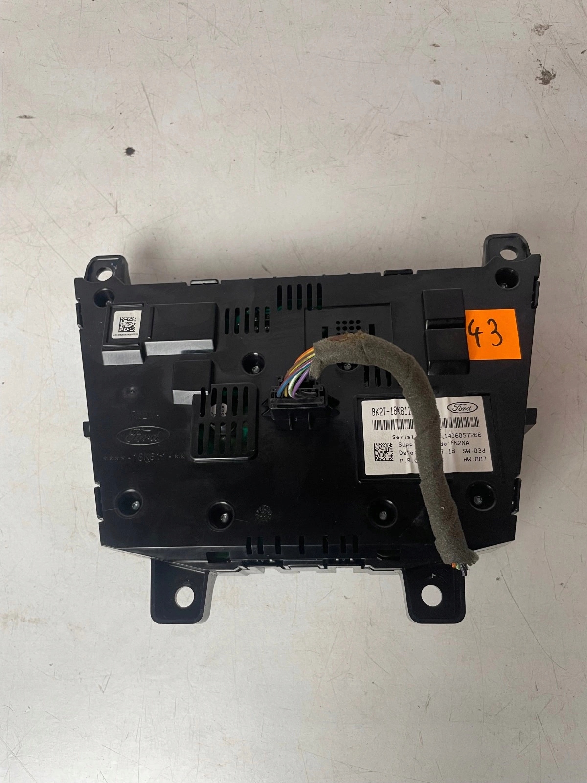 control panel radia Ford Transit Connect mk2 II