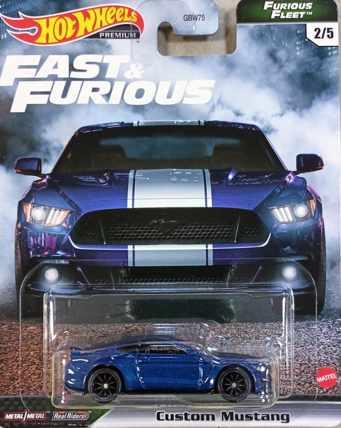 

Hot Wheels Premium Mustang Fast&furious GBW75