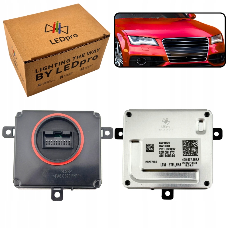 Tfl ovladač Modul LTM-2TFL,FRA pro Audi A6 A7 A8 Vw Passat Golf 4G0907697F