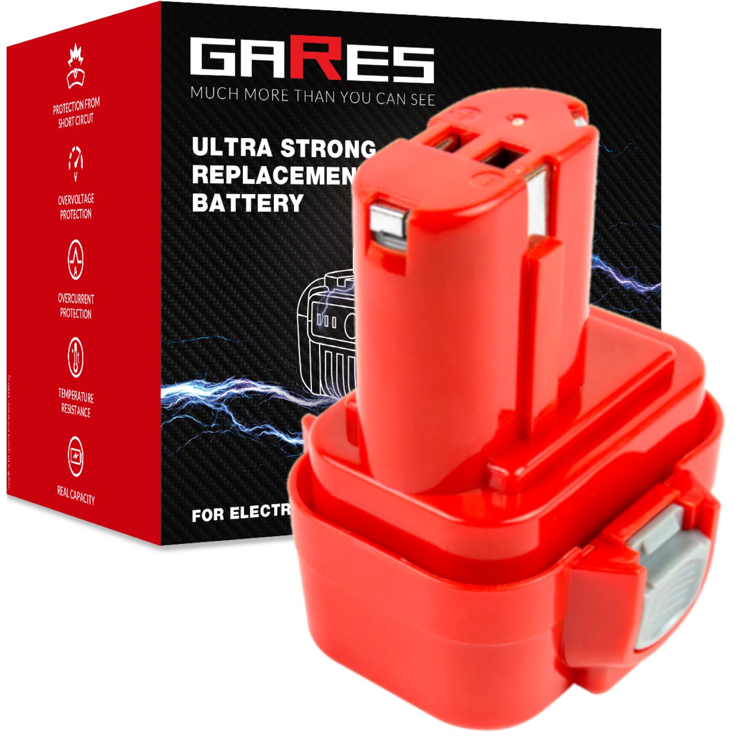 Baterie Akumulátor pro Makita 6226DWBE 9133 9135 91xx 9,6V 3Ah