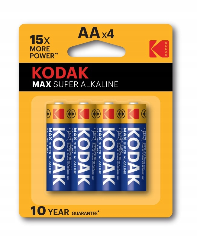 

Bateria alkaliczna Kodak Aa (R6) 4 szt.